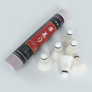 Palline da <span class=keywords><strong>Badminton</strong></span> con Piume d'Oca per Allenamento Indoor/Outdoor, Vendita Diretta dalla Fabbrica - Product Image 3