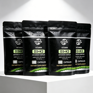 Complément Alimentaire en Gros OEM de Fabrication Chinoise : <span class=keywords><strong>Magnésium</strong></span>, <span class=keywords><strong>B6</strong></span>, Zinc, Quercétine, Vitamine D3 5000 UI, Vitamine K2 en Capsules pour l'Énergie et la Santé Immunitaire des Adultes - Product Image 3