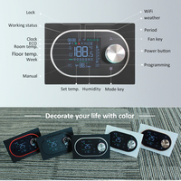 Beca BAC-9000 Thermostat d'ambiance programmable WiFi pour système de ventilo-convecteur HVAC à la maison 0-10V FCU BMS économie d'énergie pour les hôpitaux et les écoles