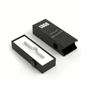 Boîte d'emballage rigide personnalisée, recyclable, à l'épreuve des enfants, avec fenêtre en PVC, revêtement UV, lamination brillante, gaufrage, logo personnalisé - Product Image 1