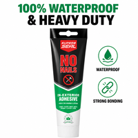 Adhésif de construction en céramique imperméable à séchage rapide pour la fixation de matériel, sans clous, 300 ml