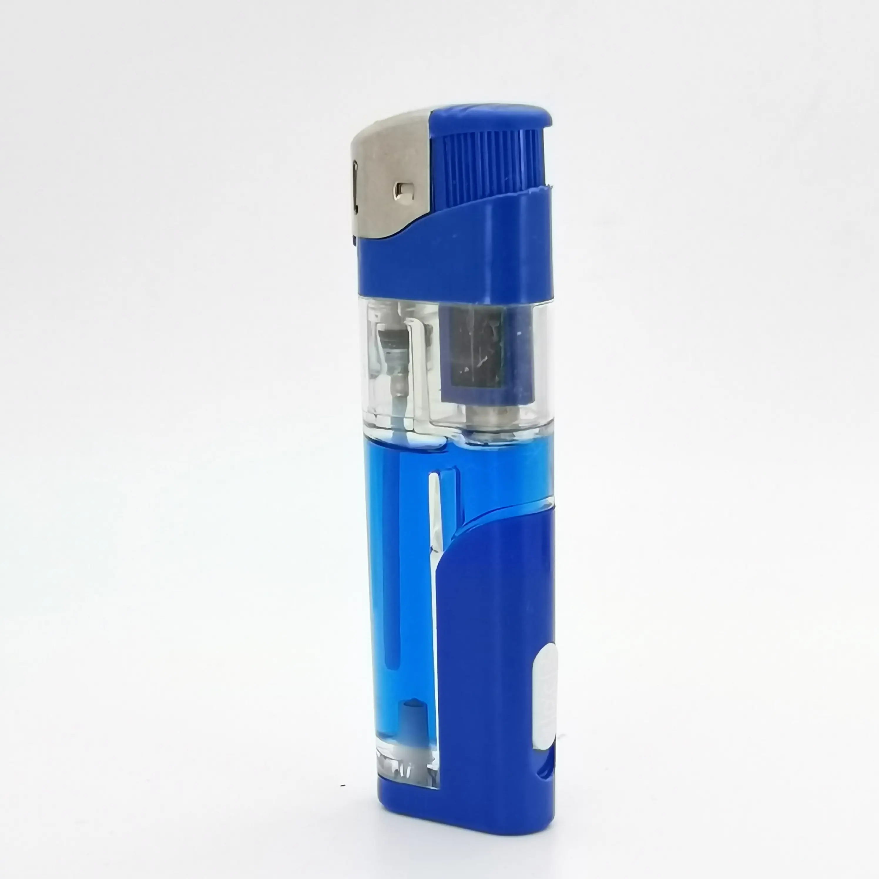 Wholesale Custom LOGO lighter Refillable gas cigarette lighters with lights