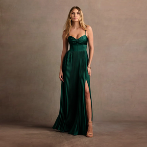 Hunter Green Bridesmaid Dress - Wedding Dresses Long Sleeve