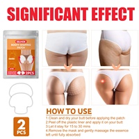 Meilleur patch amincissant pour femmes, pour l'amélioration et l'augmentation naturelle des fesses, la combustion des graisses et le développement des hanches, autocollant