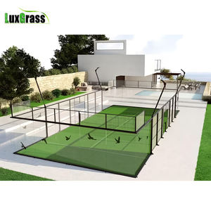 2025 Nuevo diseño <span class=keywords><strong>PANORA</strong></span> Padel Tenis Plataforma Venta al por mayor Panorámica Padel Court Equipment Company Cancha De Padel - Product Image 2