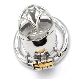 Dispositivo de Castidad Masculino de Acero Inoxidable FRRK 304, Jaula para Pene Resistente, Herramienta Sexual BDSM, Candado para Pene, Producto Sexual para Hombre - Product Image 1