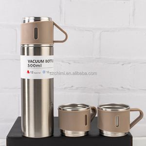 Set Regalo per Uomo, <span class=keywords><strong>Idee</strong></span> Promozionali Raffinate 2022, Set Regalo Aziendale, Set Regalo con Fiaschetta per Clienti VIP - Product Image 1