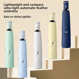 Parasol compact et portable OEM entièrement automatique, ultra-léger, pliable style crayon, protection UV - Product Image 2