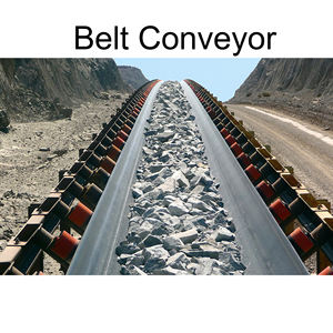 Sabuk konveyor untuk batu kapur besi bijih coke clinker Harga Murah pabrik Cina transportasi kualitas baik coveyor sabuk pengumpan - Product Image 3