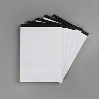Bloc de Notas Personalizado con Logotipo, Tamaño A5/A4/Legal, con Líneas, Cuadrícula o en Blanco, Papel de Alta Calidad para Reuniones, Bloc de Notas para Oficina, Papel para Borradores