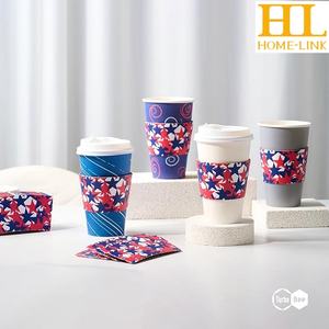 Vasos de Pulpa de Madera Biodegradables de Pared Simple para Bebidas Calientes/Frías de 6oz-32oz, Impresión Flexográfica con Logotipo Personalizado - Product Image 5