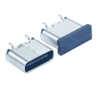 USB-Anschluss H = 5,6/6,5/6,8/7,4mm Vertikal montage Typ-C-Buchse Ladeans chluss Dock-Stecker