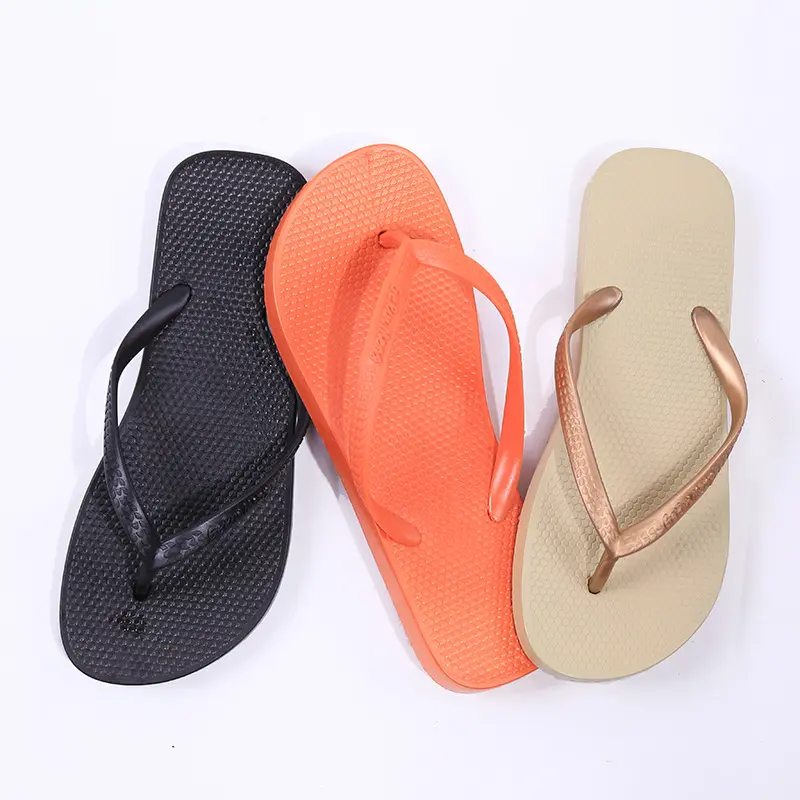 2022 Best Hot sale products simple classic Design Flip Flops Coating PVC Strap Outdoor Womens Slipper Shoes
