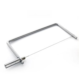 Trancheuse <span class=keywords><strong>à</strong></span> <span class=keywords><strong>fromage</strong></span> en <span class=keywords><strong>fil</strong></span> d'acier inoxydable de haute qualité pour foie gras, jambon, fromages durs ou semi-durs, et beurre – Coupe rapide - Product Image 2