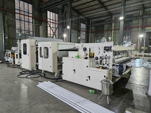 Línea de Producción Totalmente Automática para la Fabricación de Rollos de Papel Higiénico y Toallas de Cocina, con Certificación CE, a Buen Precio - Product Image 3