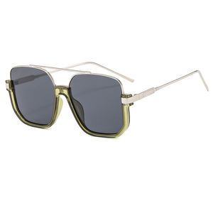 <span class=keywords><strong>Gafas</strong></span> <span class=keywords><strong>de</strong></span> <span class=keywords><strong>sol</strong></span> con montura grande antiluz azul <span class=keywords><strong>de</strong></span> doble haz europeas y americanas, <span class=keywords><strong>gafas</strong></span> <span class=keywords><strong>de</strong></span> <span class=keywords><strong>sol</strong></span> cuadradas <span class=keywords><strong>de</strong></span> media montura inferior - Product Image 4