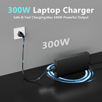 Adaptador de Corriente USB Tipo C de 20V 15A 300W para Laptop Lenovo, Adaptador de CA/CC para Laptop, EE. UU.