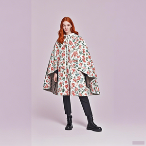 Imperméables et coupe-vent à la mode pour un usage quotidien, tenues imperméables et quotidiennes, poncho <span class=keywords><strong>de</strong></span> <span class=keywords><strong>pluie</strong></span> coupe-vent imperméable <span class=keywords><strong>de</strong></span> 10000mm - Product Image 2