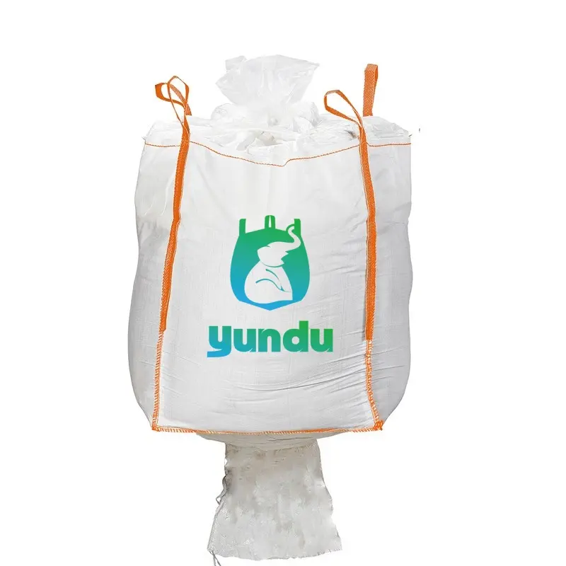 Sac en vrac SWL 2 tonnes Sac spécial en tonnes pour poudre minérale Sac Jumbo avec bec