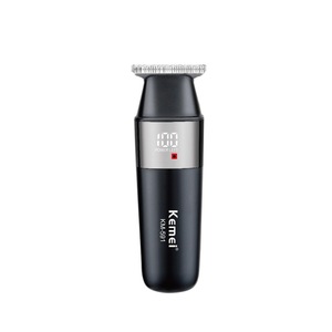 Kemei Mini Electric <b>Hair</b> <b>Clipper</b> KM-591 Digital Display Professional USB Rechargeable Haircut Tool for Adults - Product Image 2