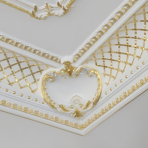Auuan nhà sản xuất <span class=keywords><strong>PU</strong></span> cornice Trần khung trang trí <span class=keywords><strong>coving</strong></span> đúc cho nội thất trang trí trần - Product Image 4