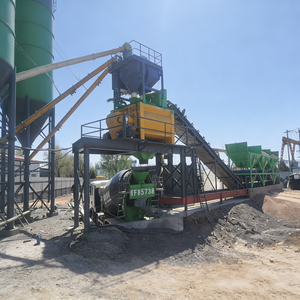 Nouvelle centrale à béton automatique pour la construction routière, centrale de mélange de sol stabilisé avec système de contrôle avancé - Product Image 5