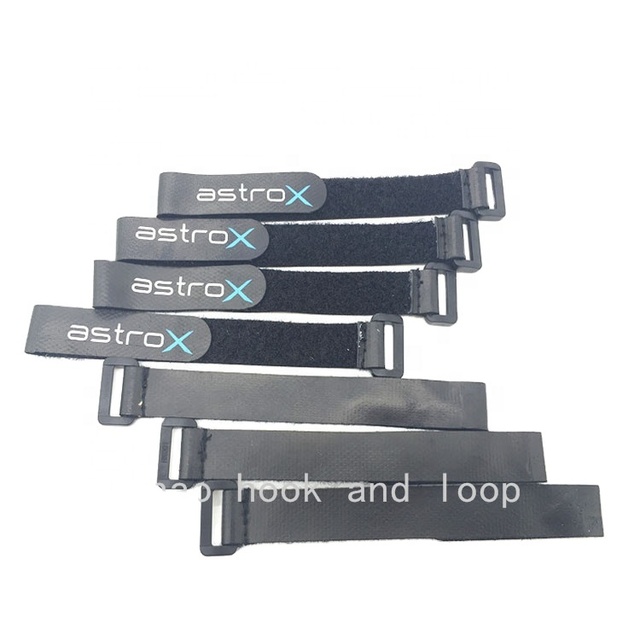 Elastic Self-Adhesive Drone Battery Strap Heat Resistant Non-Slip Cable Tie with Hook and Loop for FPV