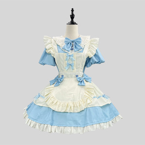 Costume de cosplay de servante Lolita mignon, robe de servante pour fille, costumes de fête de servante tendance pour filles, vêtements d'anime Lolita - Product Image 5