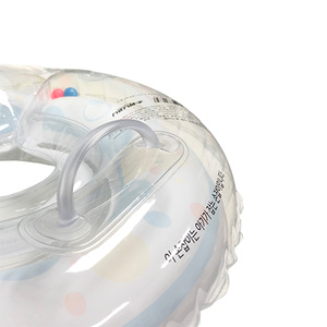 [NAI-B] Vòng phao cổ cho bé bằng nhựa PVC có buồng khí đôi Khóa an toàn Nhẹ và mềm mại để tắm bơi cho trẻ sơ sinh - Product Image 4