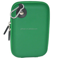 Étui de transport portable en EVA, résistant aux chocs, avec logo personnalisé, étanche, coque rigide, avec pochette de protection en mousse, double fermeture éclair