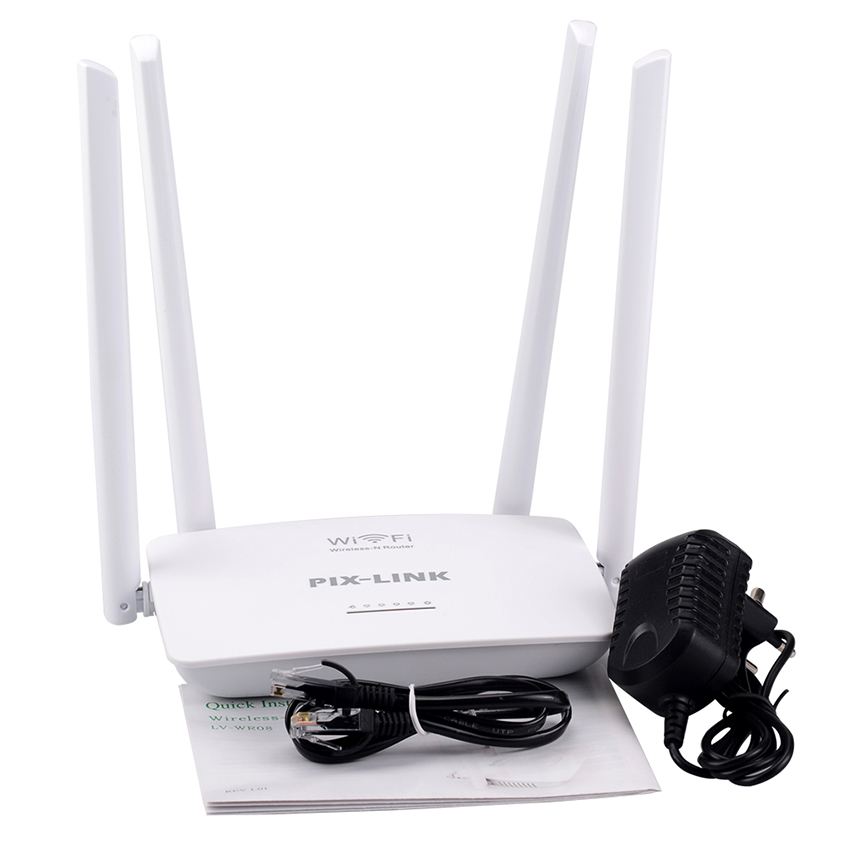 PIX-LINK Wi-Fi маршрутизатор 300 Мбит/с Беспроводная Антенна маршрутизатора домашней сети Wi-Fi беспроводной маршрутизатор с большим радиусом Удлинительный кабель для мобильного телефона