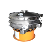 Rotierendes Vibrationssieb mit Motor, Edelstahl Kreissiebmaschine für Feinpulver, Chemische Anwendung 60-800kg/h