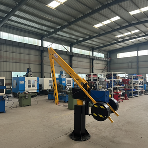 Grue de levage F300 Bibo, équipement télescopique rotatif à 360 degrés, mini grue à flèche équilibrée, capacité de levage de 300 kg, portée de 2,4 m - Product Image 1