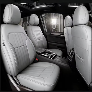 Coprisedili Auto in Pelle di Alta Qualità Resistenti alle Macchie Originali su Misura per 5 Posti Mercedes Benz W204 W205 - Product Image 2