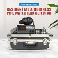 Détecteur de fuites de canalisation acoustique souterrain pour tuyaux encastrés, machine de test de fuites d'eau, batterie 8.4V, protection IP55 élevée
