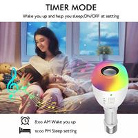 Ampoules LED d'urgence intelligentes E26/E27/B22 en gros, type globe, avec fonction lampe torche, RGB, dimmables, Wi-Fi, CRI 90, 6W, pour jardin, garantie 2 ans
