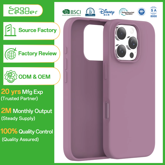 Soonleader Silicone Cover for iPhone 16 Pro Phone Case for iPhone 15 Plus Pure Color Mobile Phone Case
