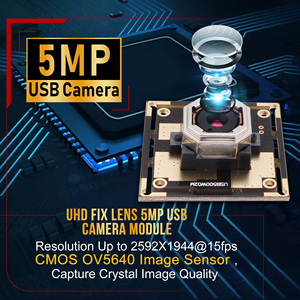 ELP 5mp Tự Động Lấy Nét Cảm Biến Cmos OV 5640 Mini Usb Board <span class=keywords><strong>Camera</strong></span> <span class=keywords><strong>Module</strong></span> đối với kính thiên văn nội soi, kính hiển vi với 30 độ ống kính - Product Image 2