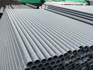 Yüksek kaliteli <span class=keywords><strong>UPVC</strong></span> PVC su tedarik boruları parçaları sistemi sulama ve drenaj su pompası için özel boyut fabrika toptan - Product Image 5