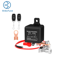 Interrupteur de coupure de batterie à distance 24V/12V 200A, protecteur de batterie antivol, relais isolateur, interrupteur robuste pour voiture, camion, camping-car, bateau