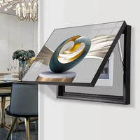 Boîte de compteur électrique Art déco moderne Art mural maison salon créatif Simple impression murale accessoires de peinture décorative
