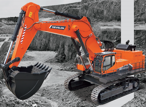 รถขุดตีนตะขาบ DEVELON DX1250HD ขนาด 125 ตัน เครื่องยนต์ทรงพลัง มอเตอร์ปั๊มประสิทธิภาพสูง เหมาะสำหรับงานก่อสร้างขนาดใหญ่ - Product Image 5