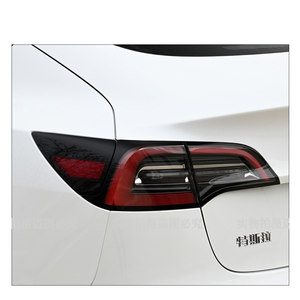 Fanali posteriori a LED per Tesla modello 3/Y nuovi e vecchi modelli 2020 2021 2022 12V lenti rosse colore indicatore di direzione funzione condizione utilizzata - Product Image 1