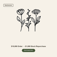 Holz-Blumen-Wanddekor-Set, Lasergeschnittene Botanische Kunst, Minimalistische Pflanzen-Wanddekoration, OEM Großhandel, Blumen-Wandkunst