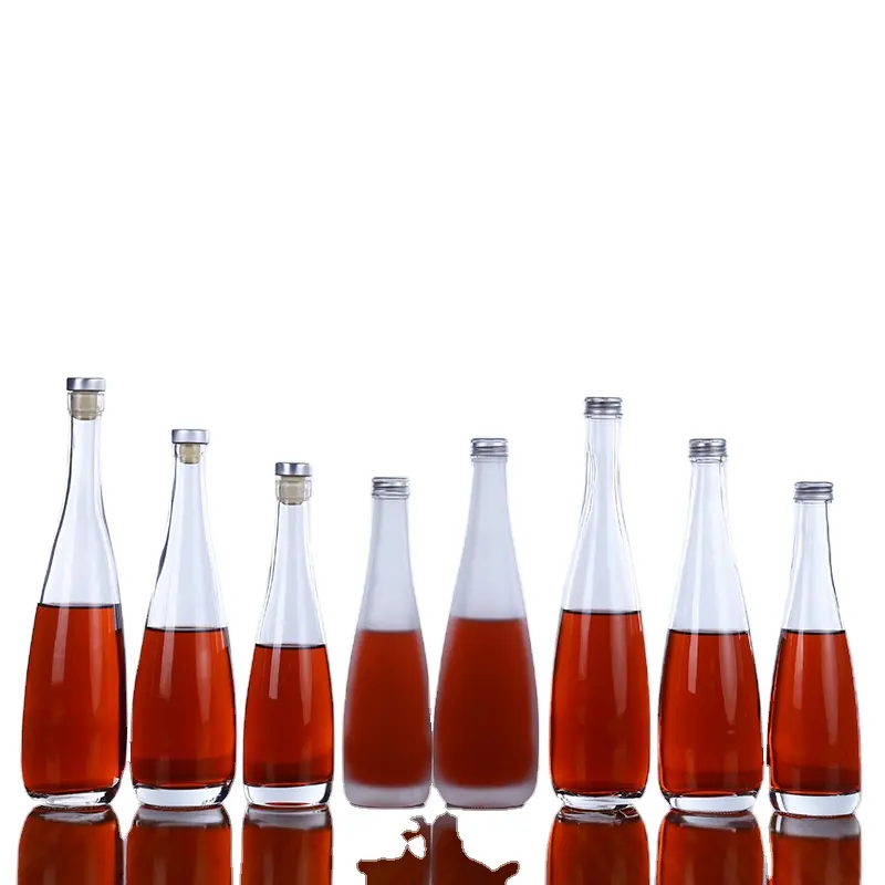 Mass Stocked 330ml 500ml Luxus Glas Wasser flasche Guter Preis