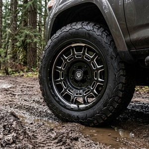 ล้ออัลลอยด์อะลูมิเนียมฟอร์จ 5x112 สำหรับออฟโรด ขนาด 16-19 นิ้ว สีดำ สำหรับ Yukon Wrangler Polaris Slingshot 4Runner/<span class=keywords><strong>Fortuner</strong></span>/Prado/FJ - Product Image 1