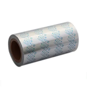 Goede Kwaliteit Aluminium Folie Afdichting Film Roll Gedrukt Alu Geneeskunde/Pvc Afdrukken Aluminiumfolie Farmaceutische Verpakking Materiaal