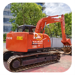 รถขุดมือสอง HITACHI ZX135US หางเป็นศูนย์ปั๊มต้นฉบับ13.5ตันรถขุดมือสองขุดดินฮาตาชิเหวิน ZX135 ZX120 ZX130 - Product Image 1