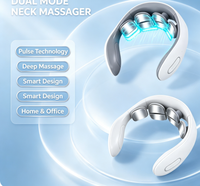 Appareil de massage cervical rechargeable pour soulager les tensions du cou et des épaules, détendre les muscles raides et apaiser la raideur du cou en douceur