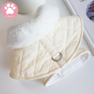 शरद ऋतु और सर्दियों के प्यारे पालतू कपड़े कपास शॉल और बिल्लियों कुत्तों के लिए केई प्रिंट पैटर्न - Product Image 5